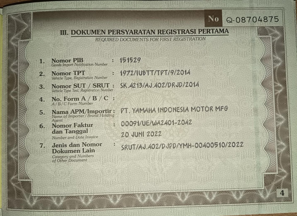 YAMAHA JUPITER Z1 CW