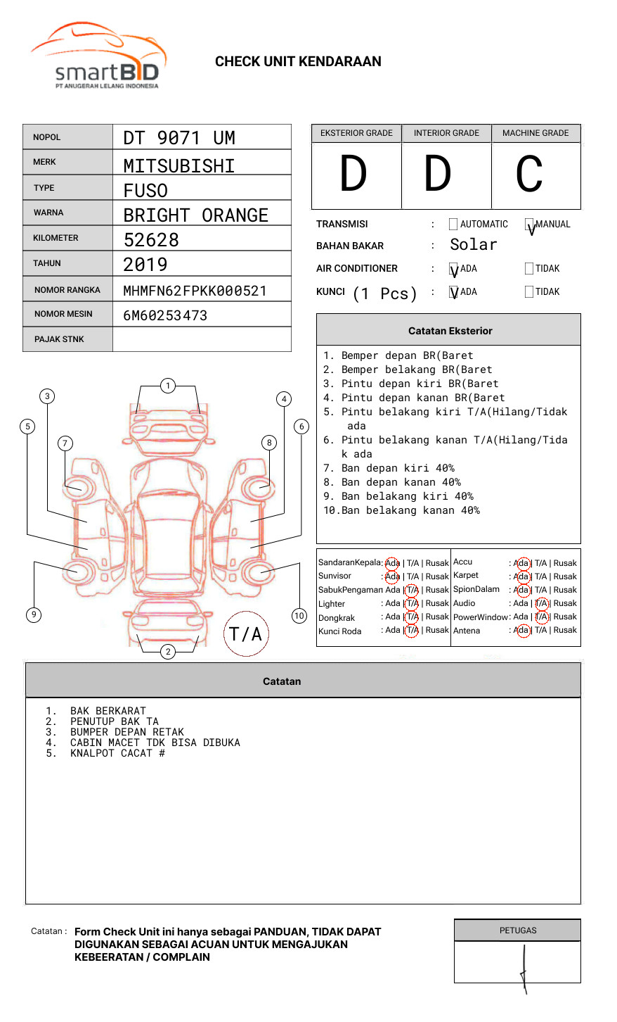 MITSUBISHI FN 62 F HD