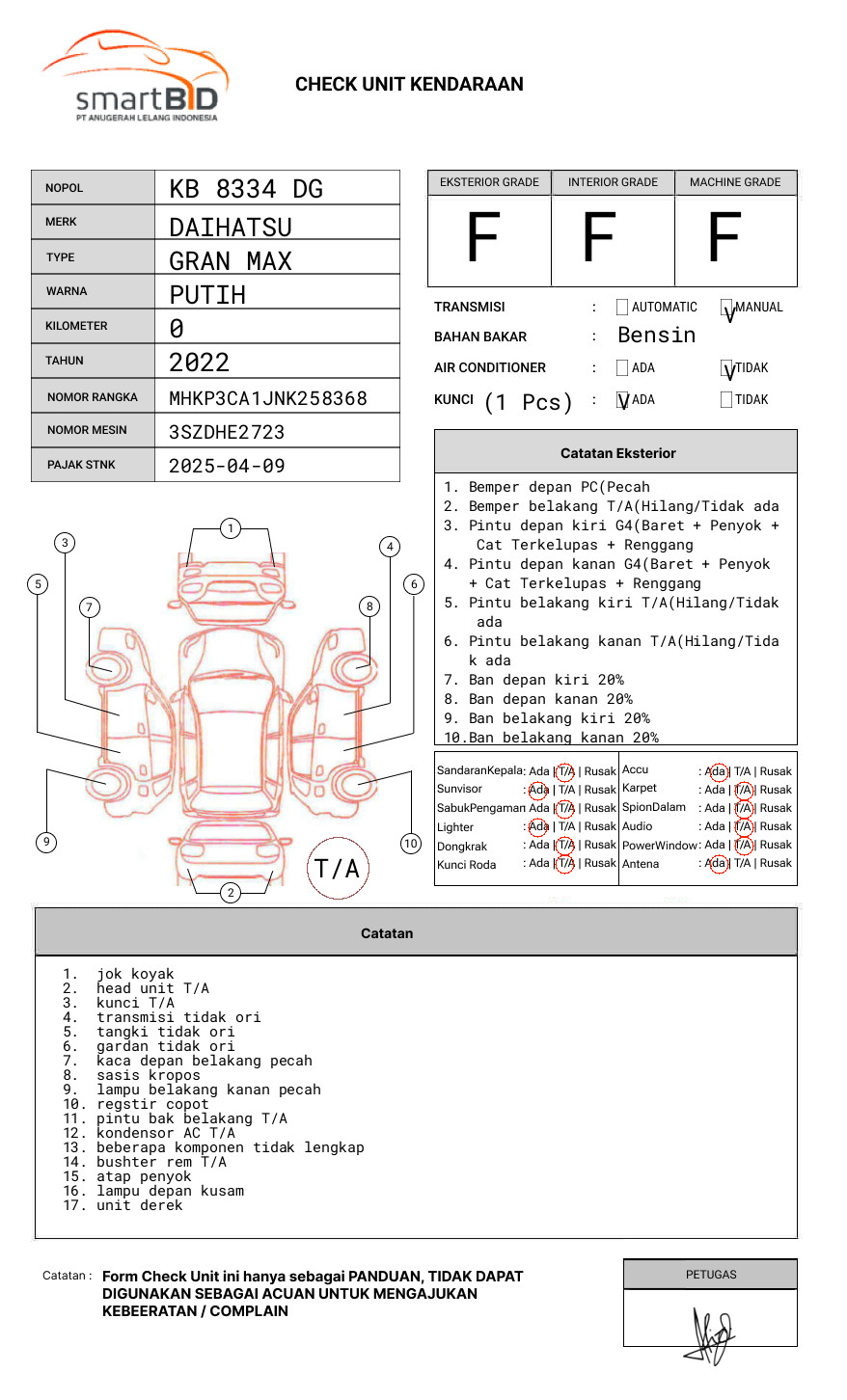 DAIHATSU  GRAN MAX  PICK-UP