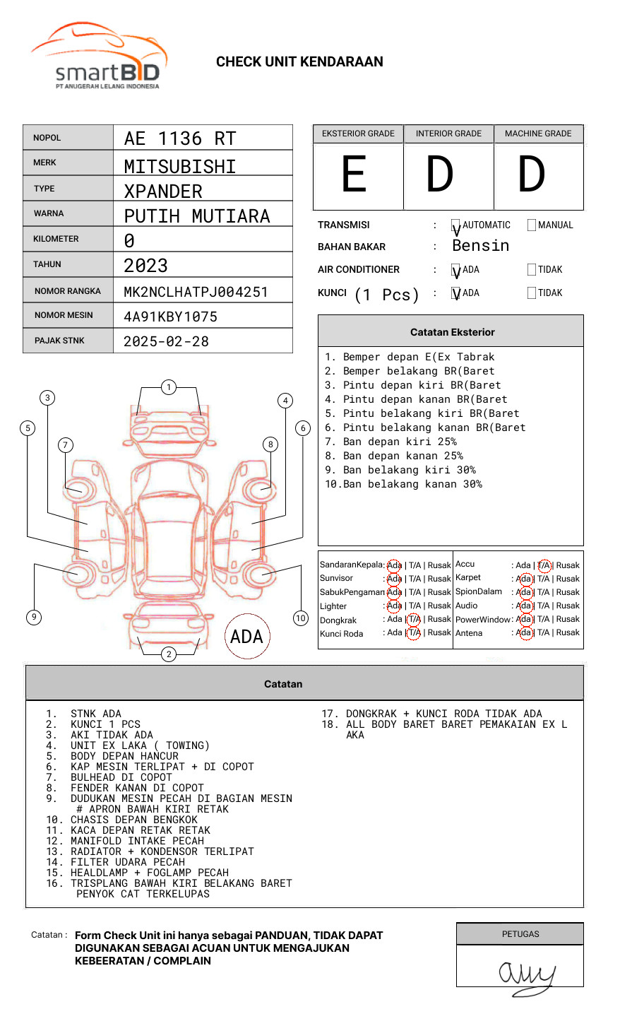 MITSUBISHI XPANDER 1.5L EXCEED