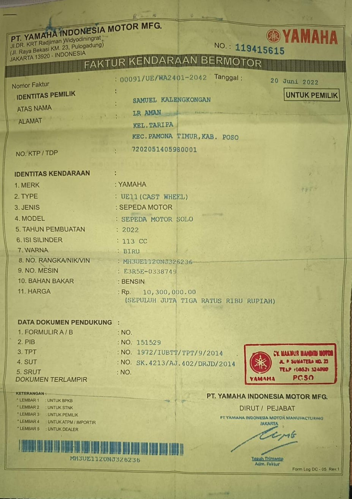 YAMAHA JUPITER Z1 CW