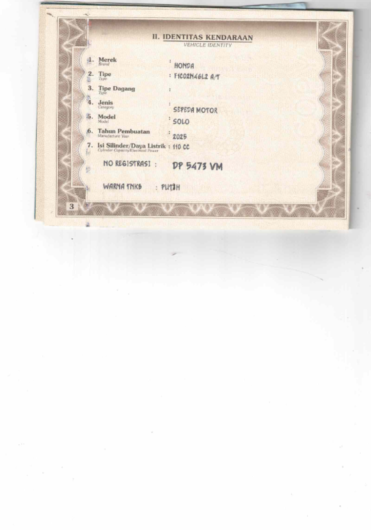 HONDA SCOOPY PRESTIGE