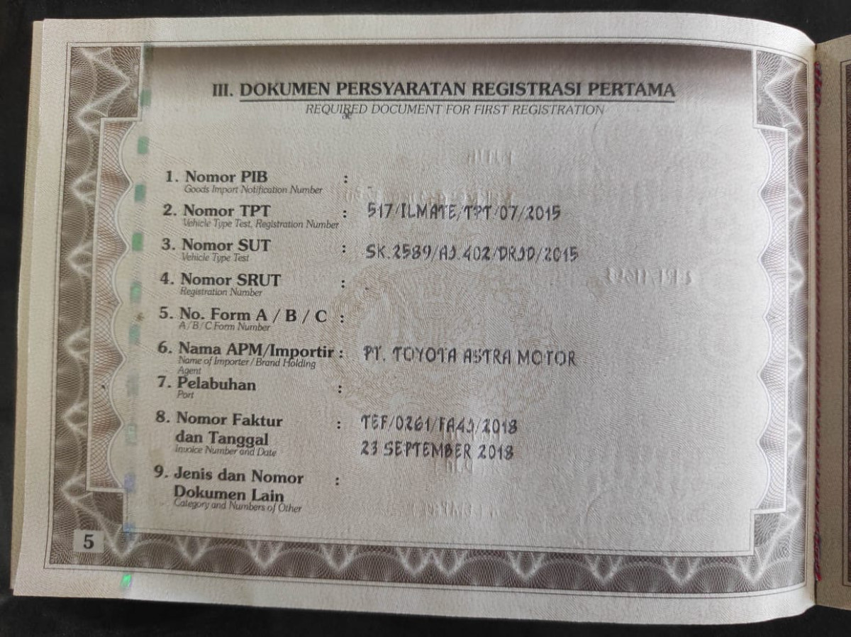 TOYOTA AVANZA VELOZ 1.5