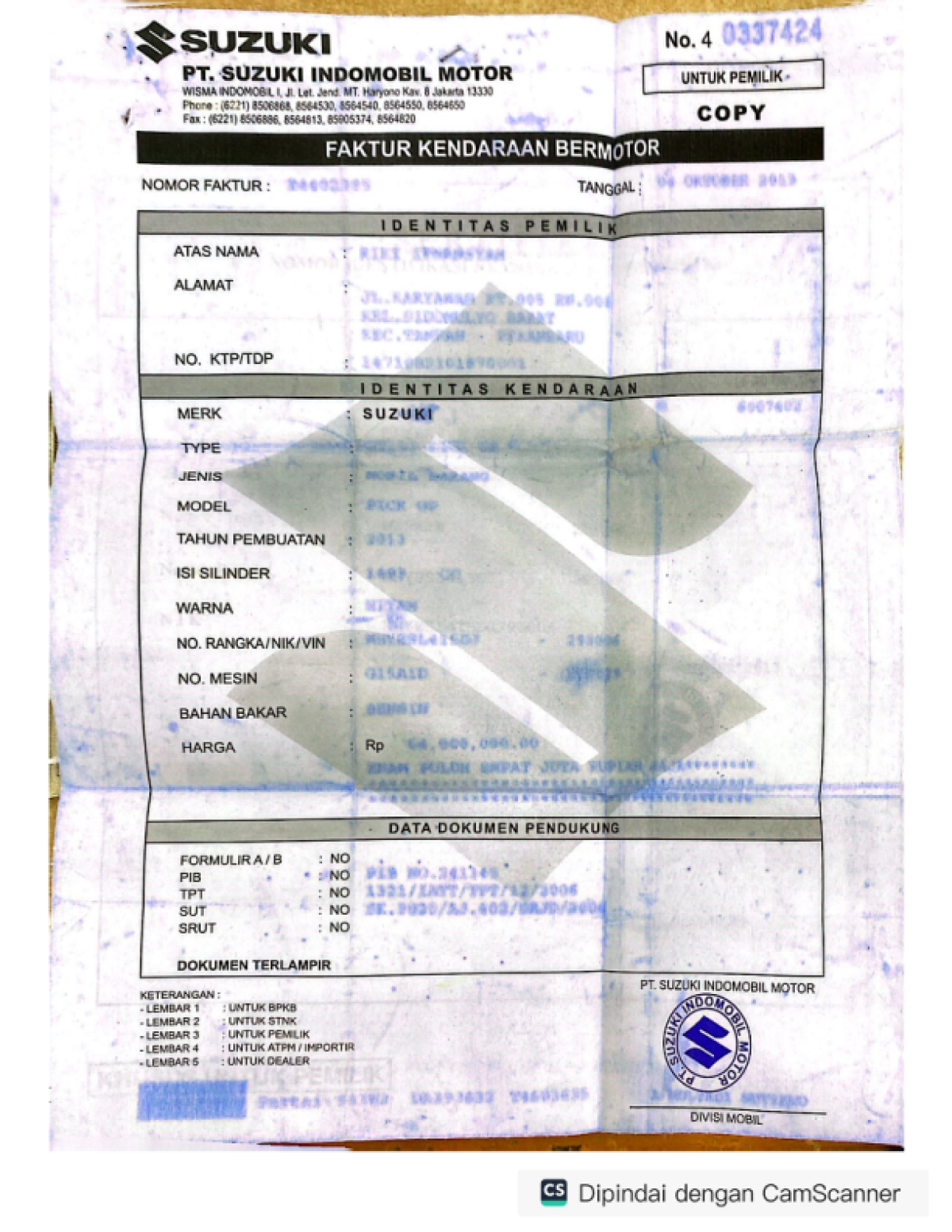 SUZUKI  CARRY  ST 150