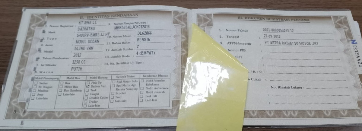 DAIHATSU GRAN MAX BLIND VAN