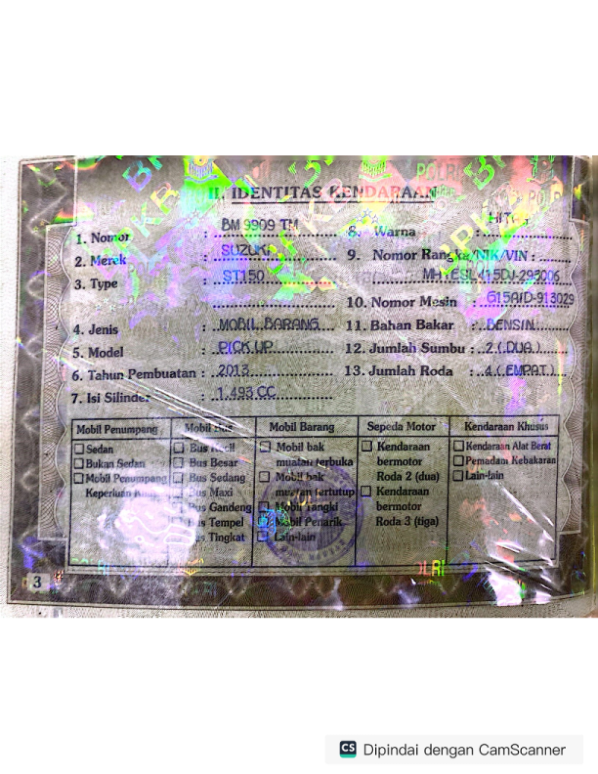 SUZUKI  CARRY  ST 150