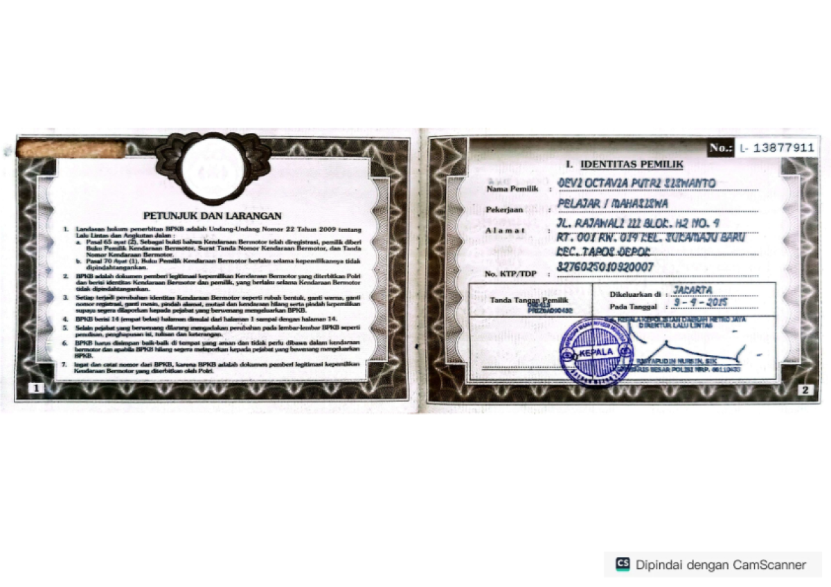 HONDA BRIO SATYA DD1 1.2 E