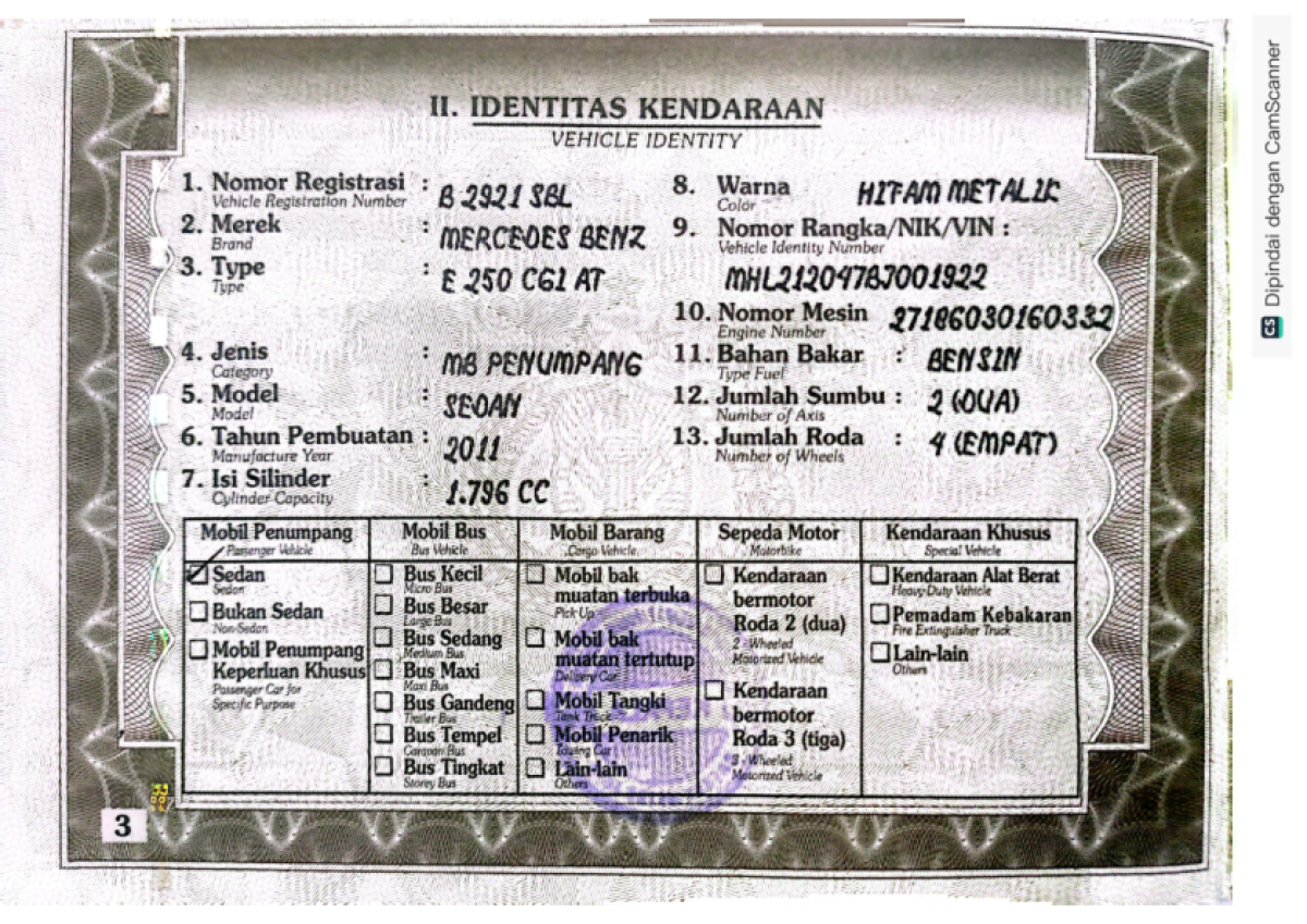 MERCEDES BENZ E 250 CGI