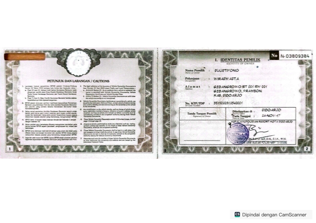 HONDA BRIO SATYA DD1 1.2 E