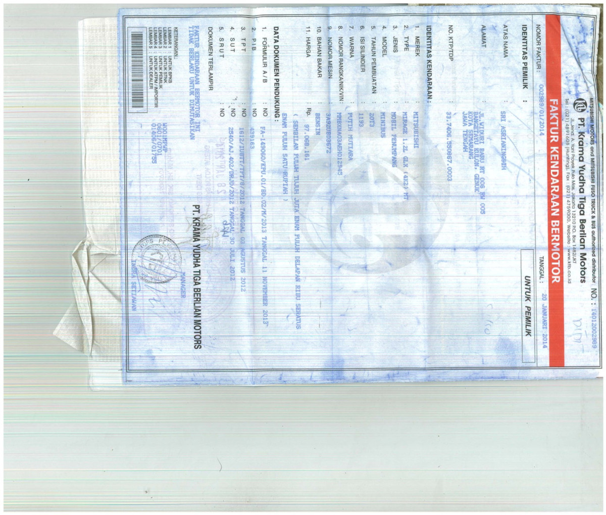 MITSUBISHI  MIRAGE  1.2L GLX