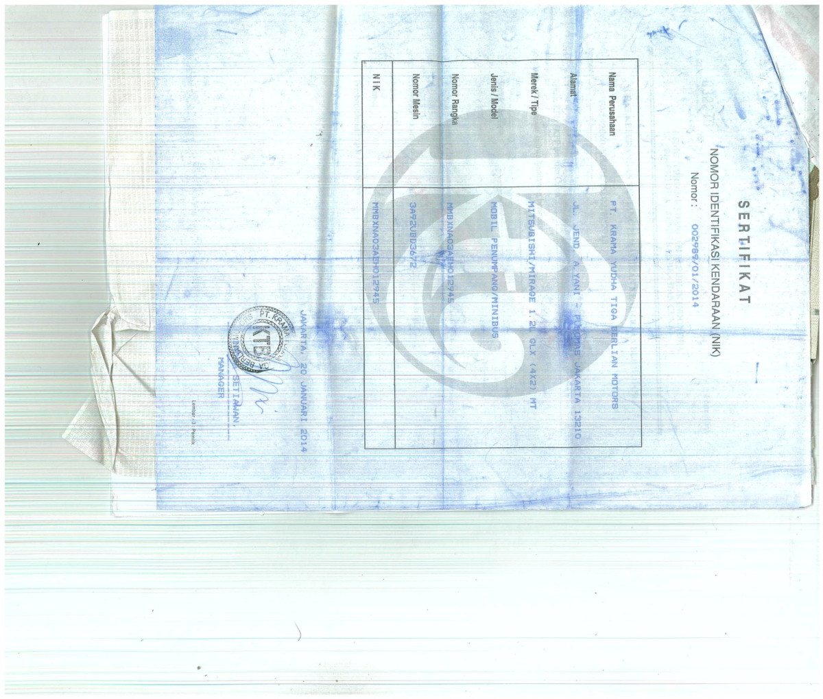 MITSUBISHI  MIRAGE  1.2L GLX