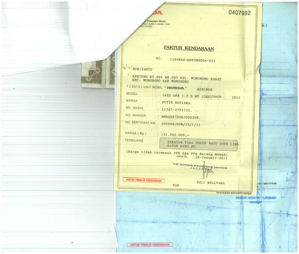 HONDA  JAZZ  GE8 1.5 E