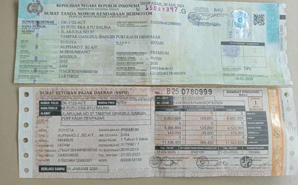 TOYOTA ALPHARD 2.5 G