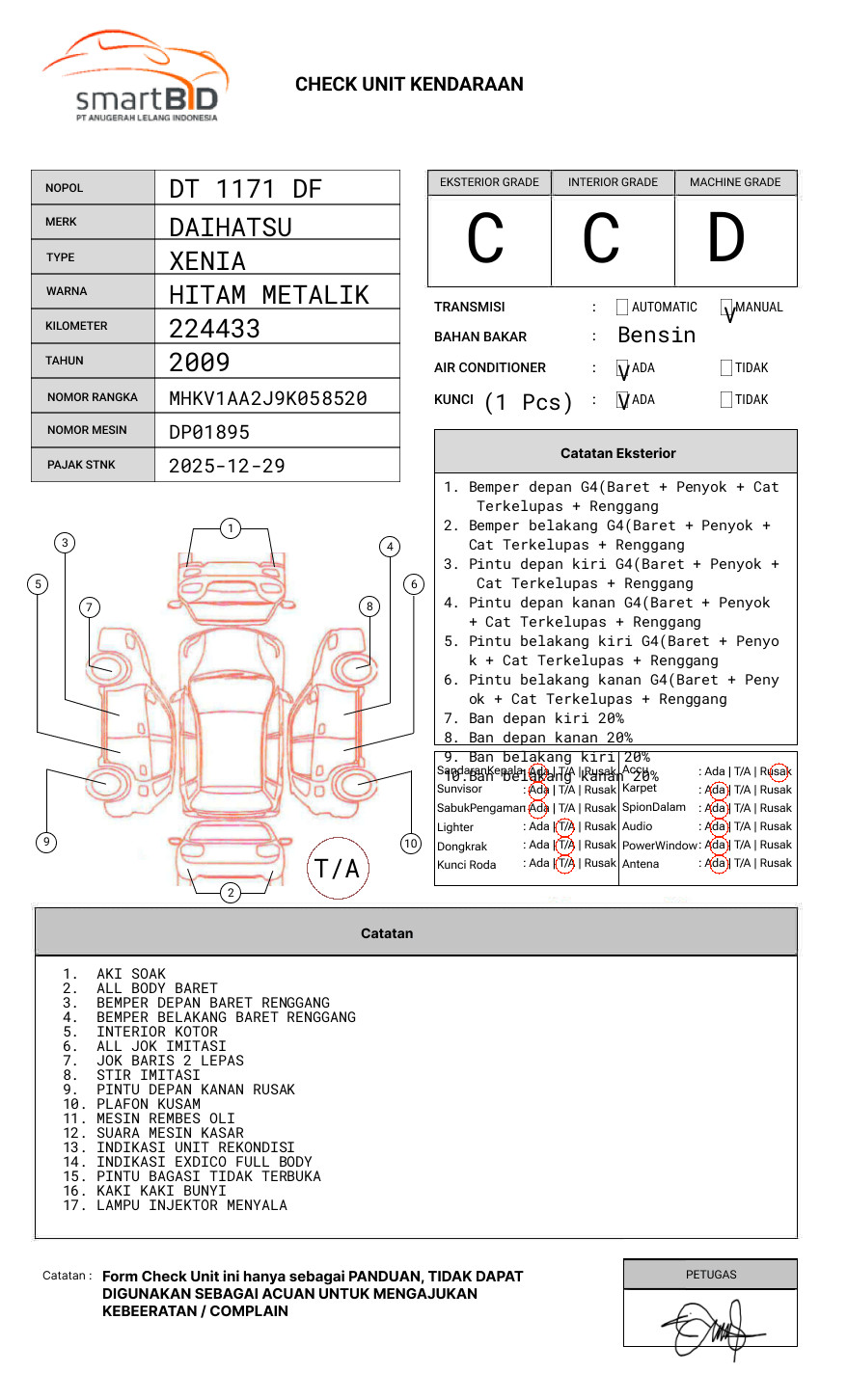 DAIHATSU XENIA Li VVTI
