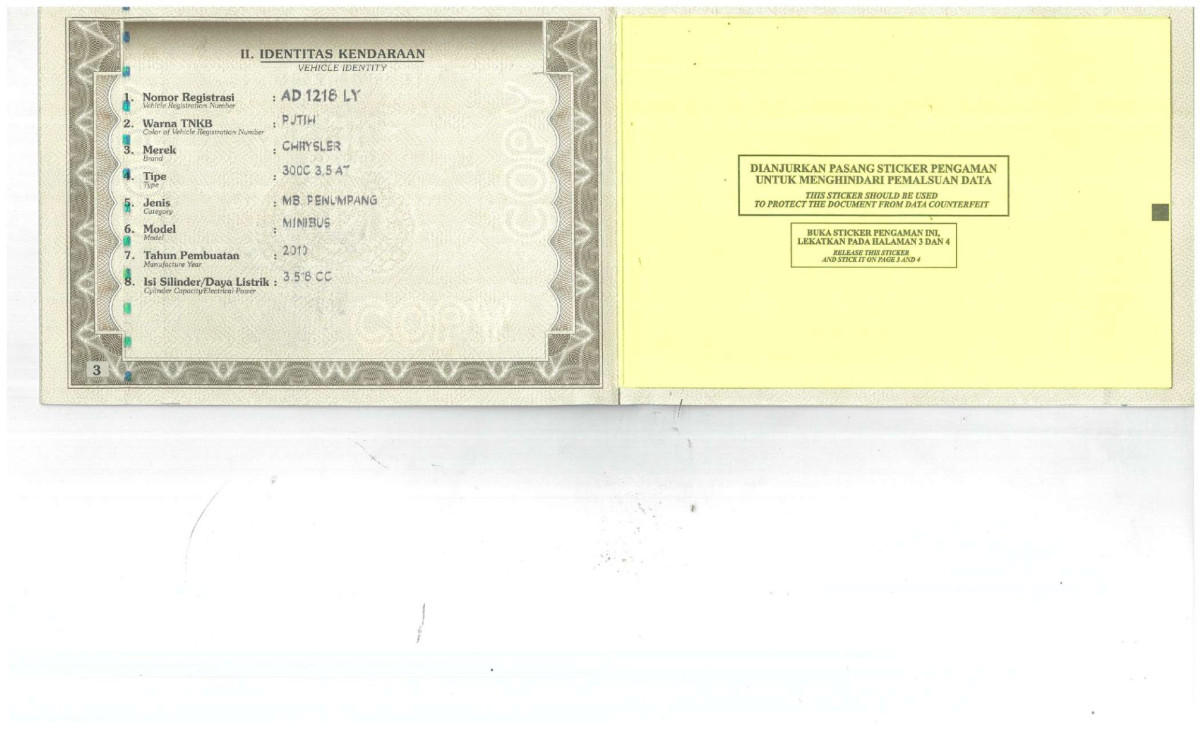 CHRYSLER 300C 3.5 AT