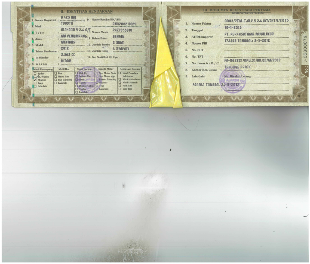 TOYOTA ALPHARD S 2.4