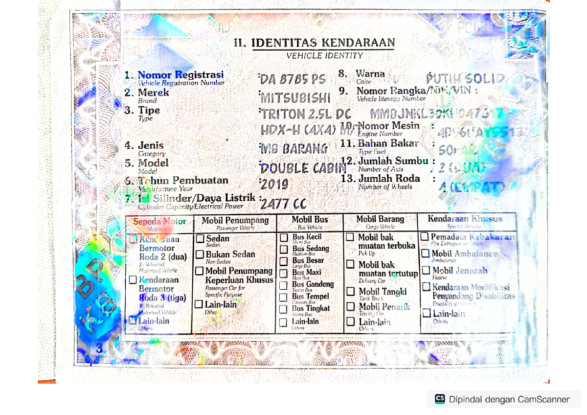 MITSUBISHI DC HDX 4X4