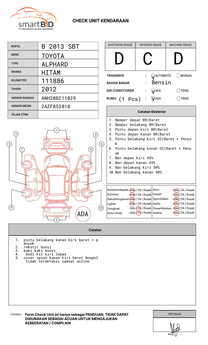 TOYOTA ALPHARD S 2.4