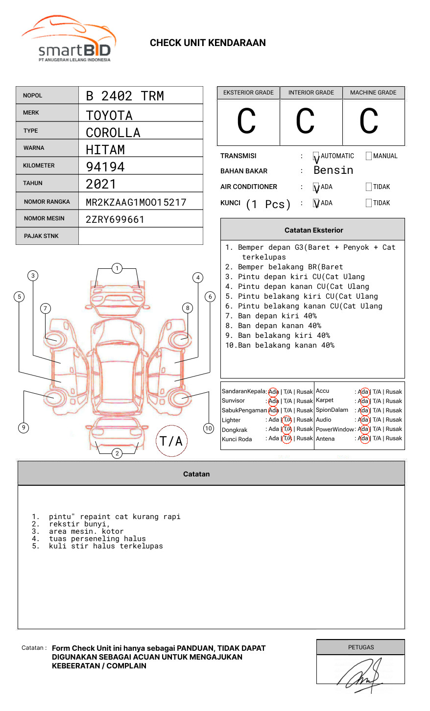 TOYOTA COROLLA CROSS HYBRID
