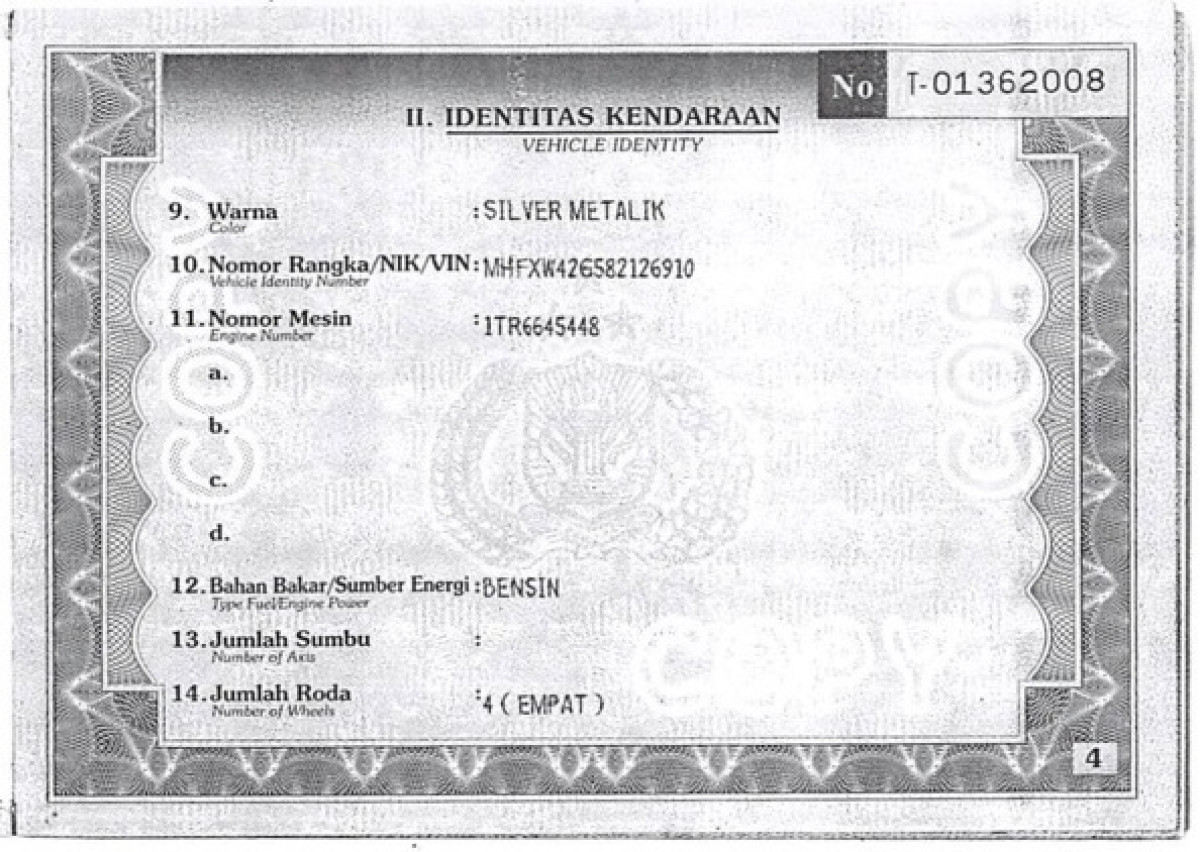 TOYOTA KIJANG INNOVA G