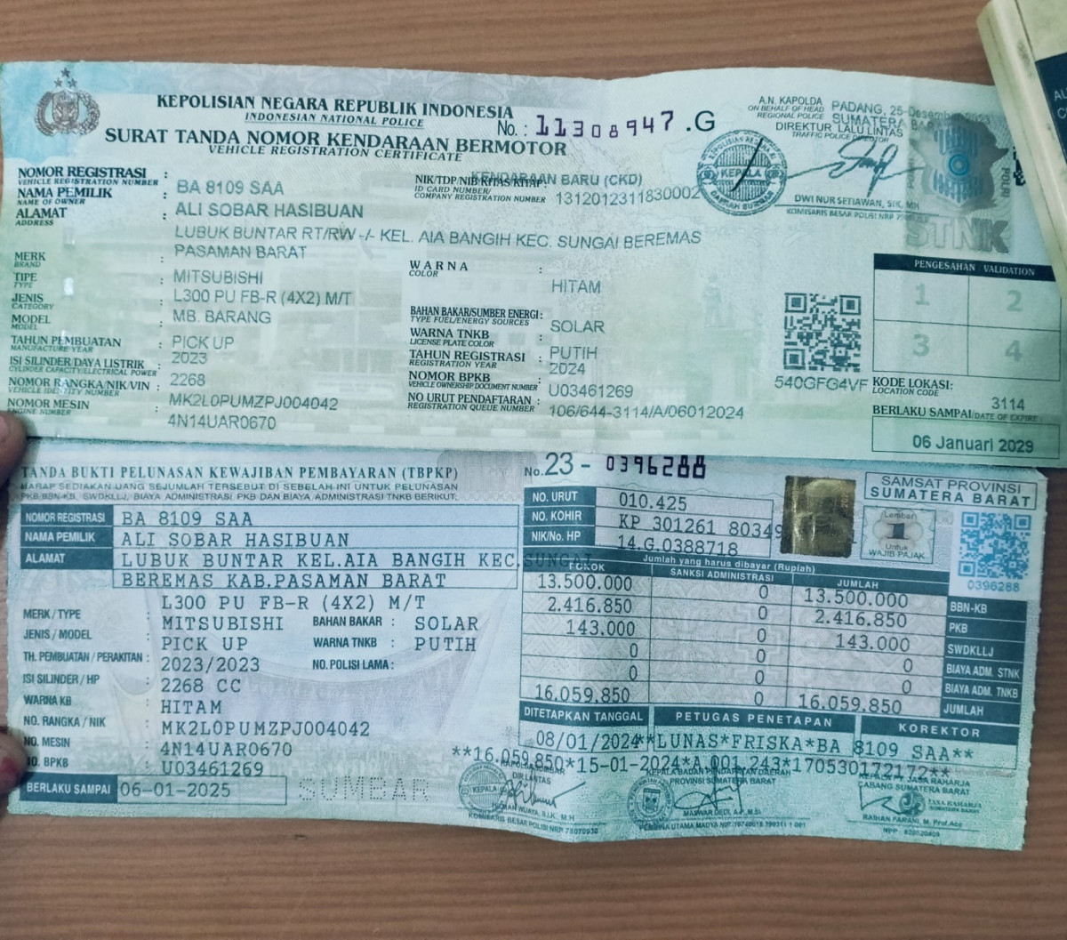 MITSUBISHI  L 300 L300 PU FB-R (4X2)