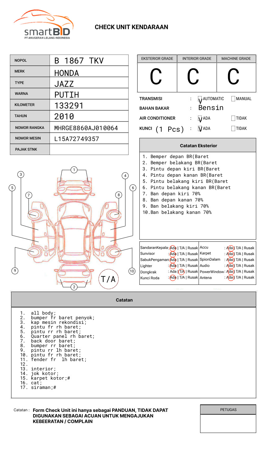 HONDA  JAZZ  GE8 1.5 E