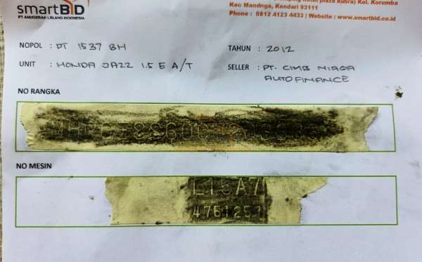 HONDA JAZZ GE8 1.5 E