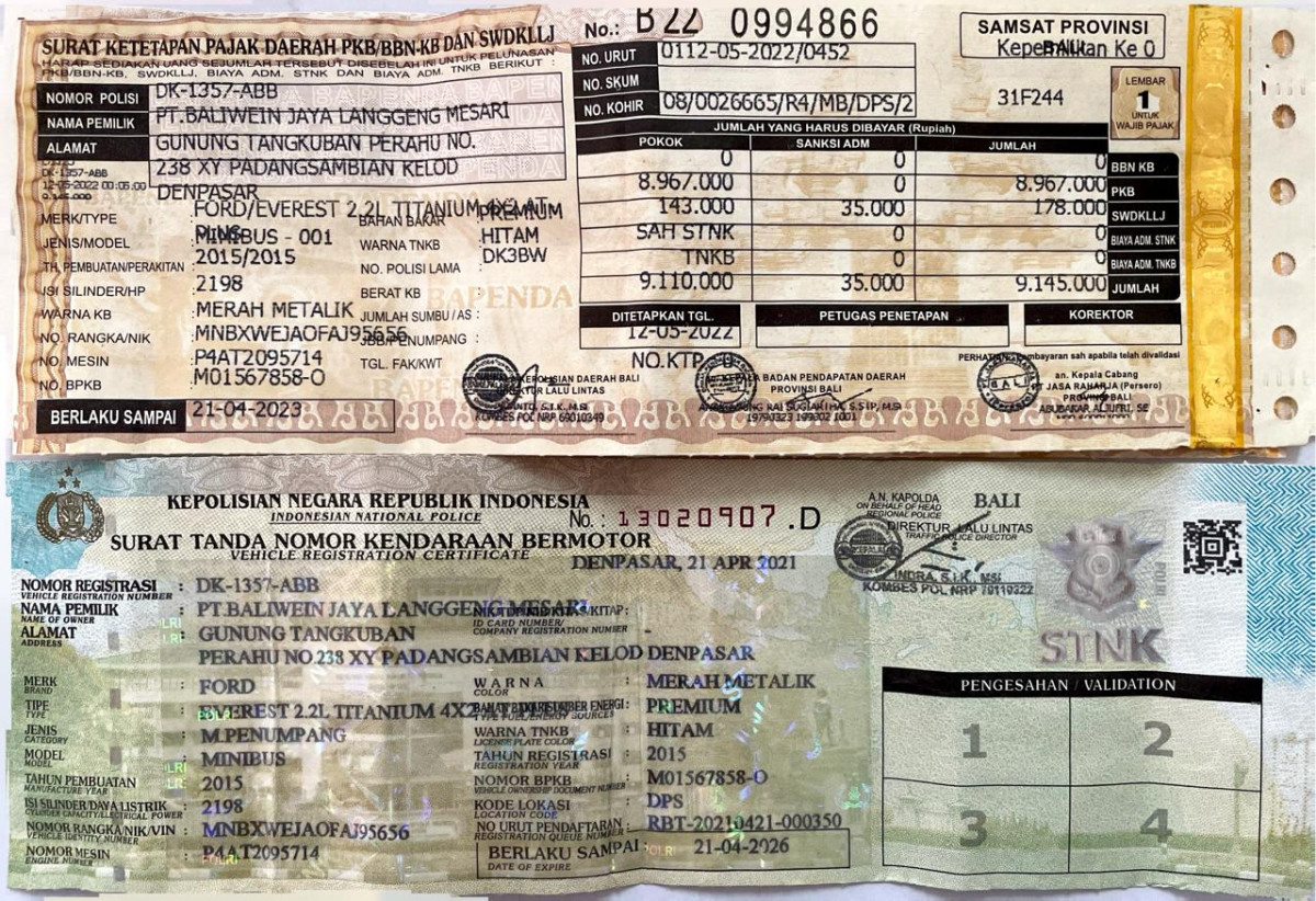 FORD EVEREST 2.2L TITANIUM 4X2 AT