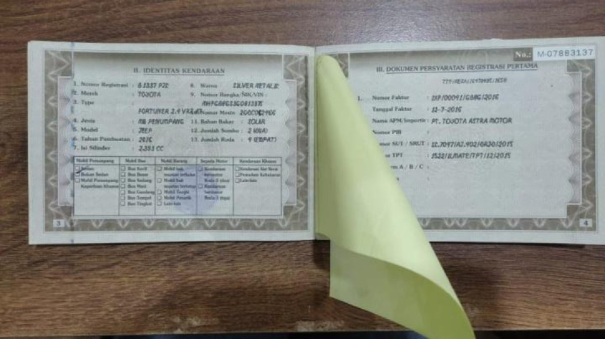 TOYOTA FORTUNER 2.4 VRZ