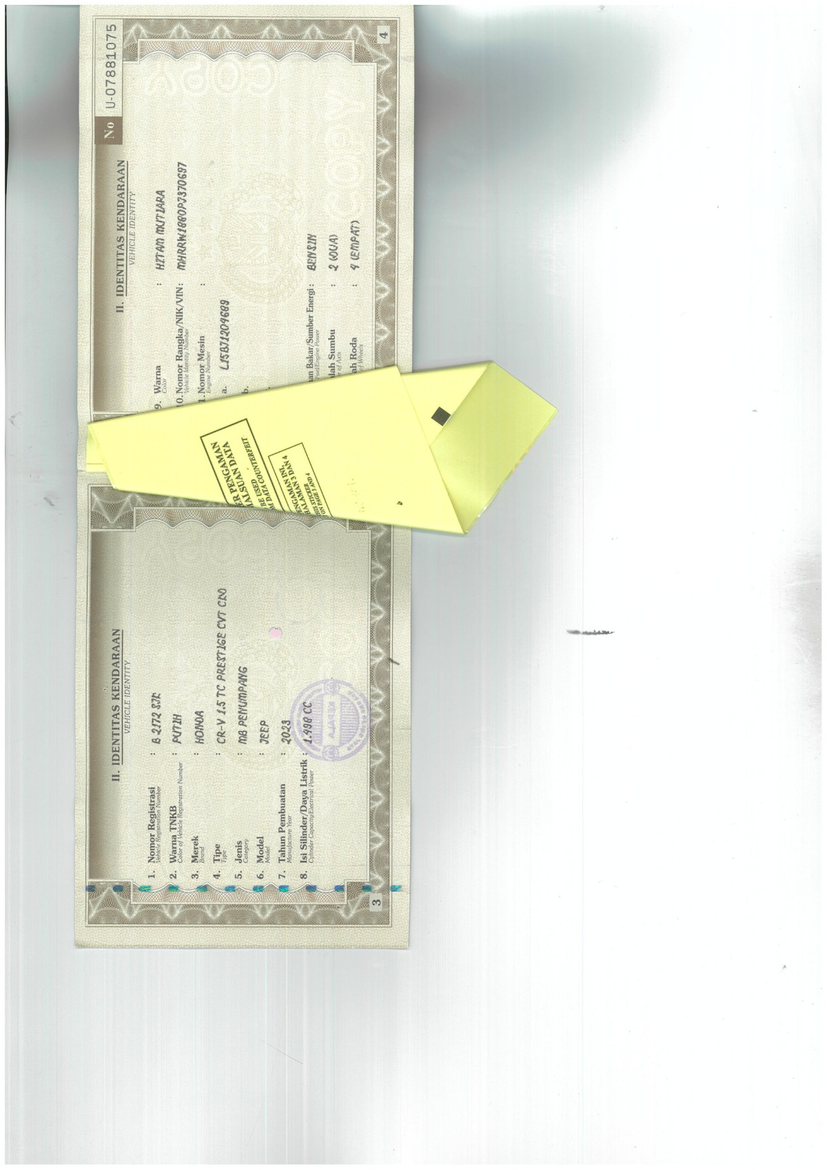 HONDA  CR-V  1.5 TC PRESTIGE CVT CKD