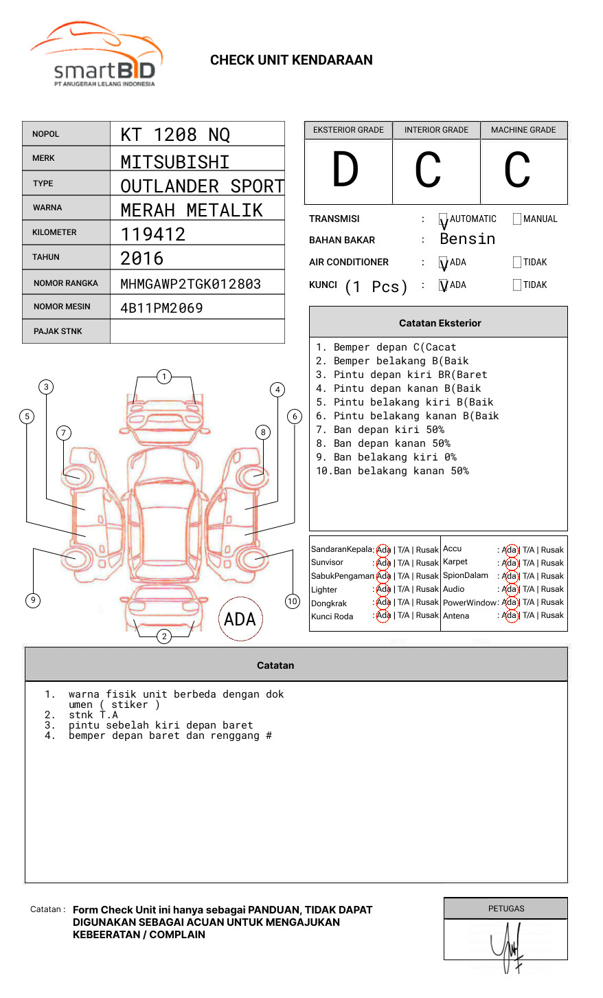 MITSUBISHI OUTLANDER SPORT