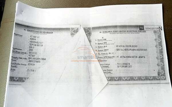 HONDA BEAT SPORTY ESP CBS ISS FI CW