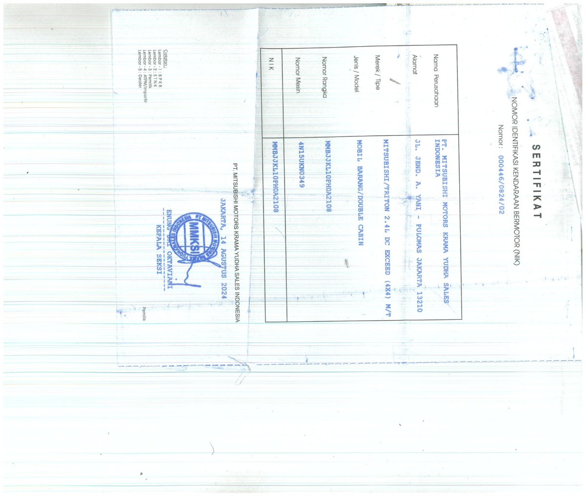 MITSUBISHI DC EXCEED (4X4)