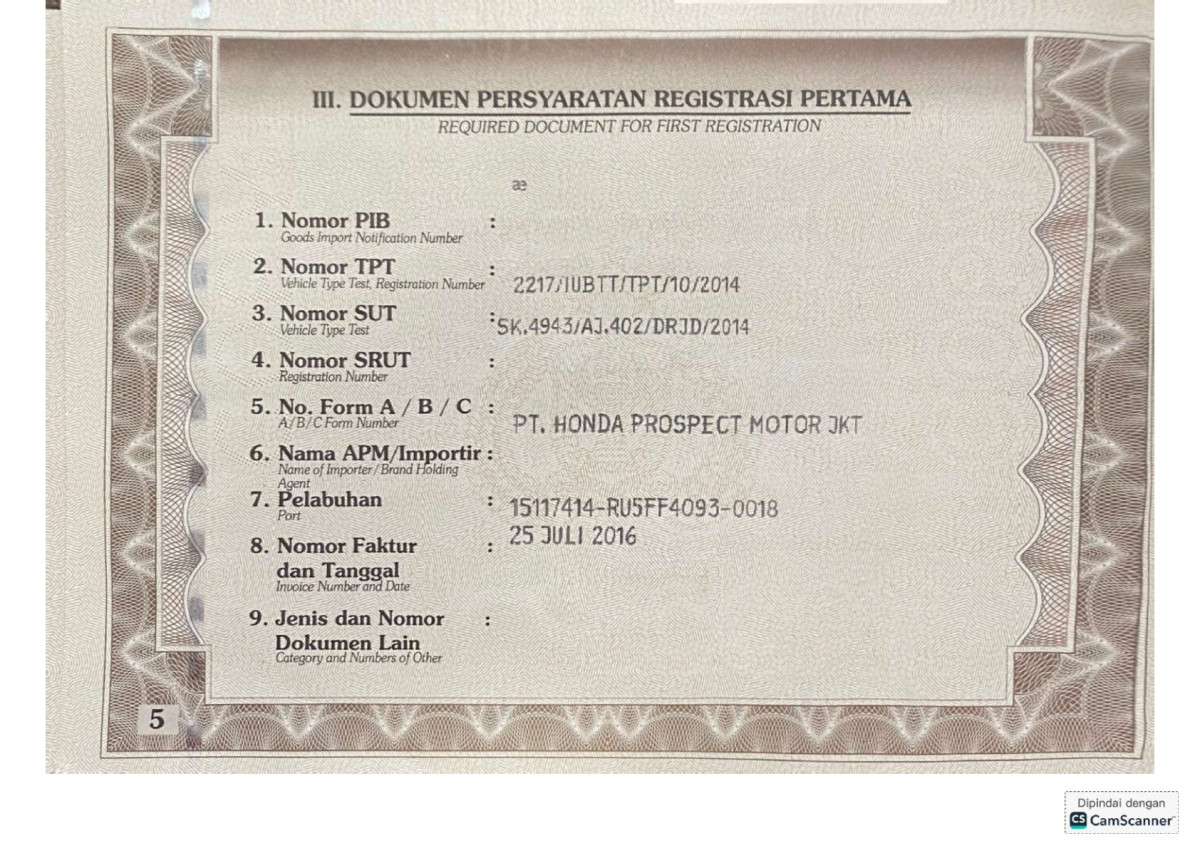 HONDA  HRV  RU5 1.8 RS