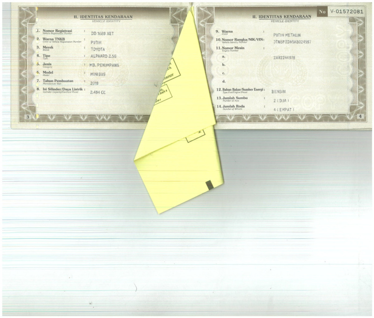 TOYOTA ALPHARD 2.5 G