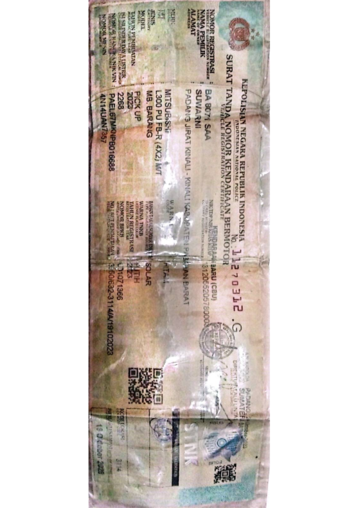 MITSUBISHI  L 300 L300 PU FB-R (4X2)