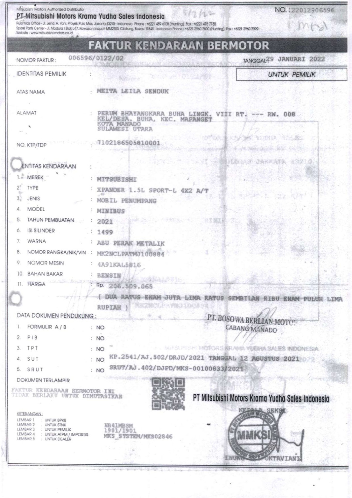 MITSUBISHI XPANDER SPORT