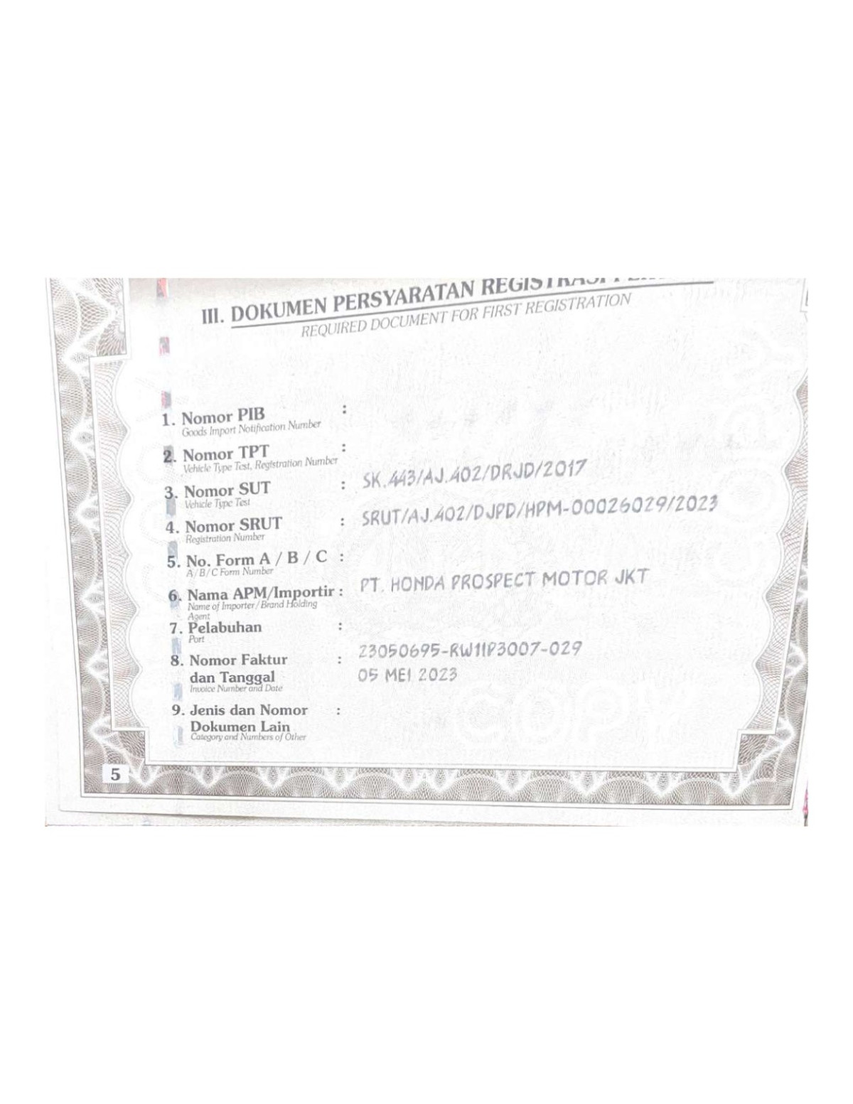 HONDA CR-V 1.5 TC PRESTIGE