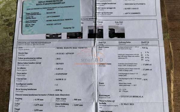 SUZUKI CARRY CL PICK UP