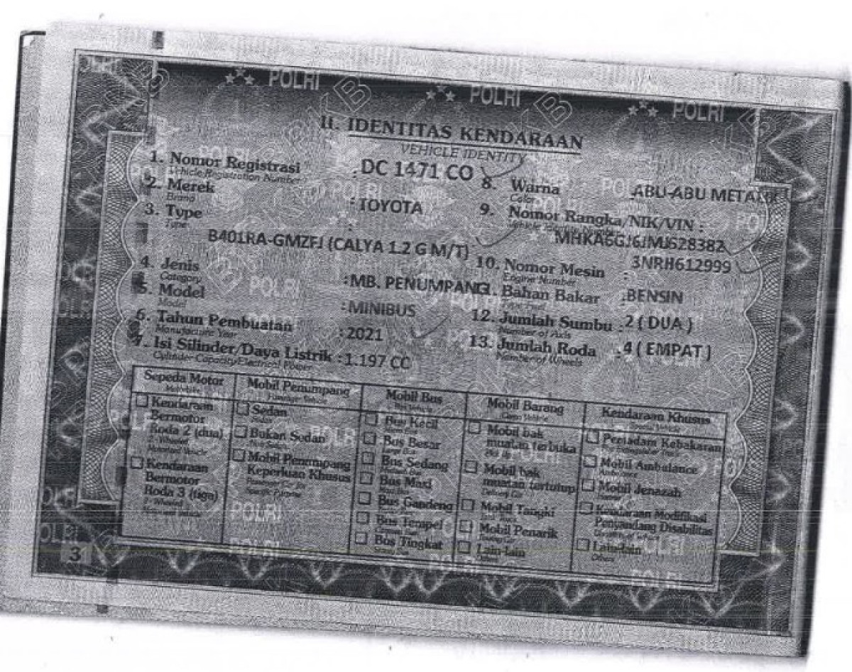 TOYOTA CALYA 1.2 G M/T