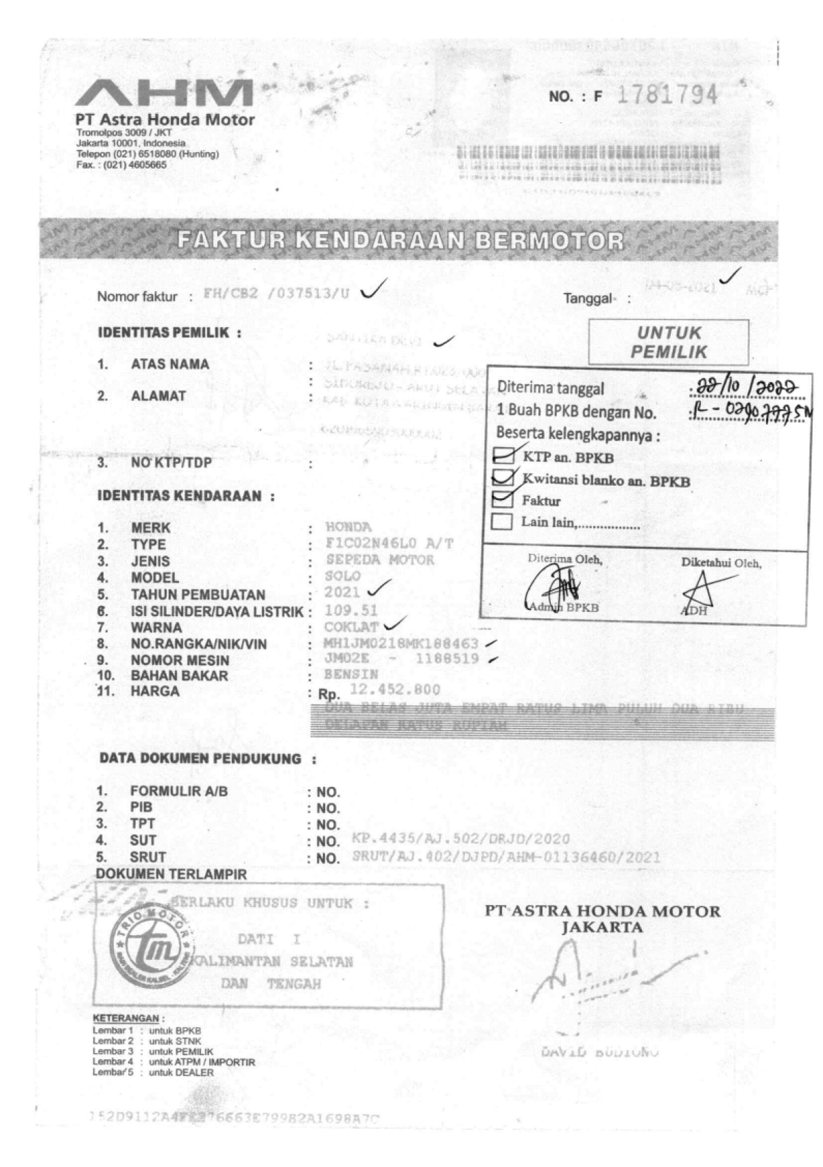 HONDA SCOOPY STYLISH