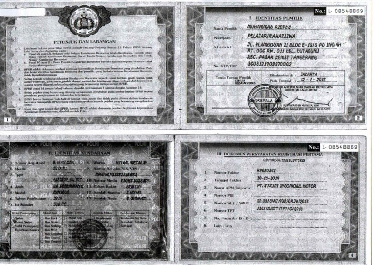 SUZUKI KARIMUN GL MT