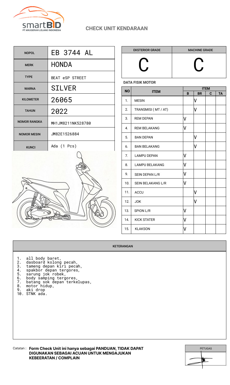 HONDA BEAT eSP STREET