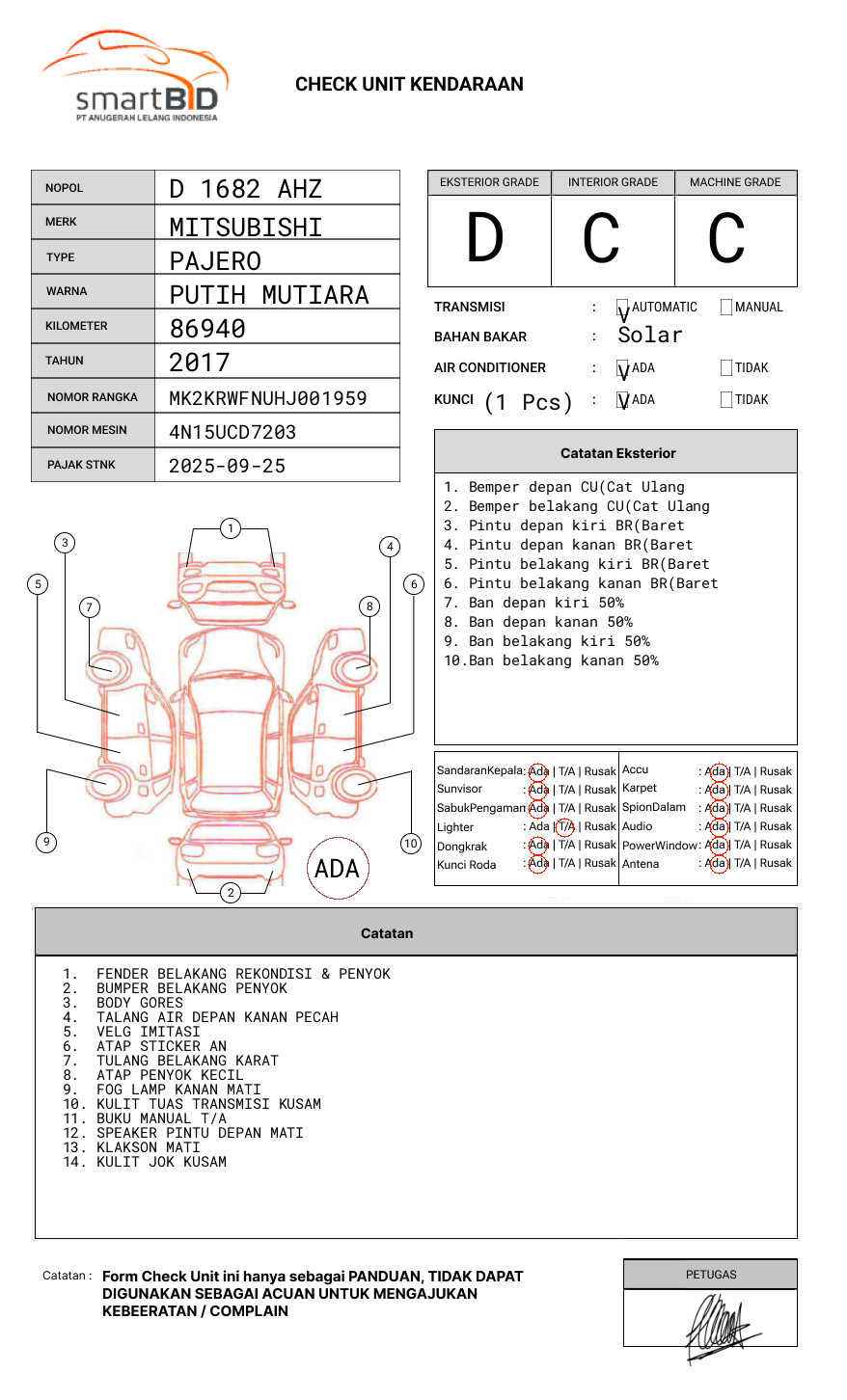 MITSUBISHI PAJERO SPORT DAKAR
