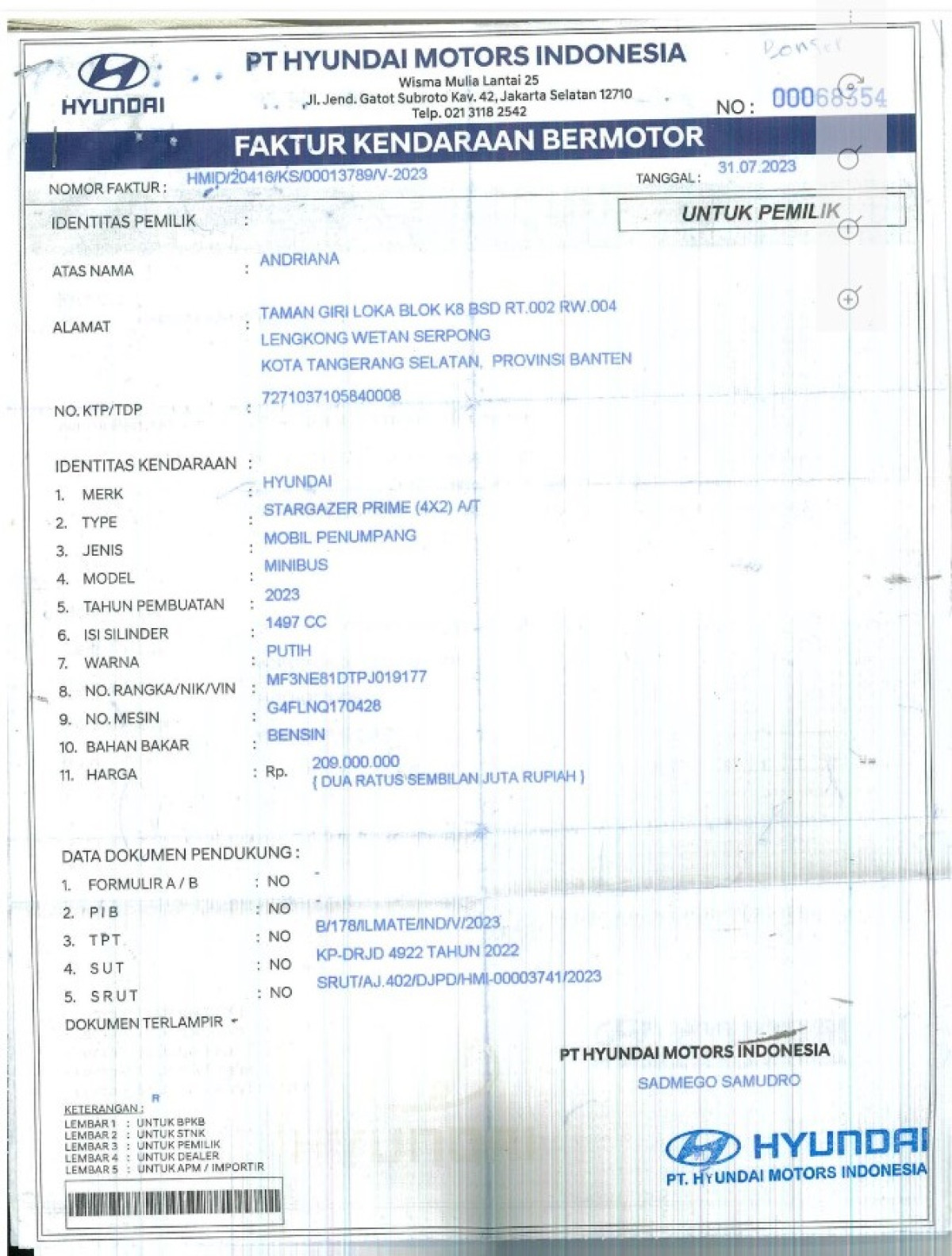 HYUNDAI STARGAZER PRIME 1.5