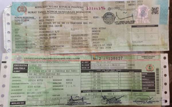 HONDA BEAT CBS FI CW