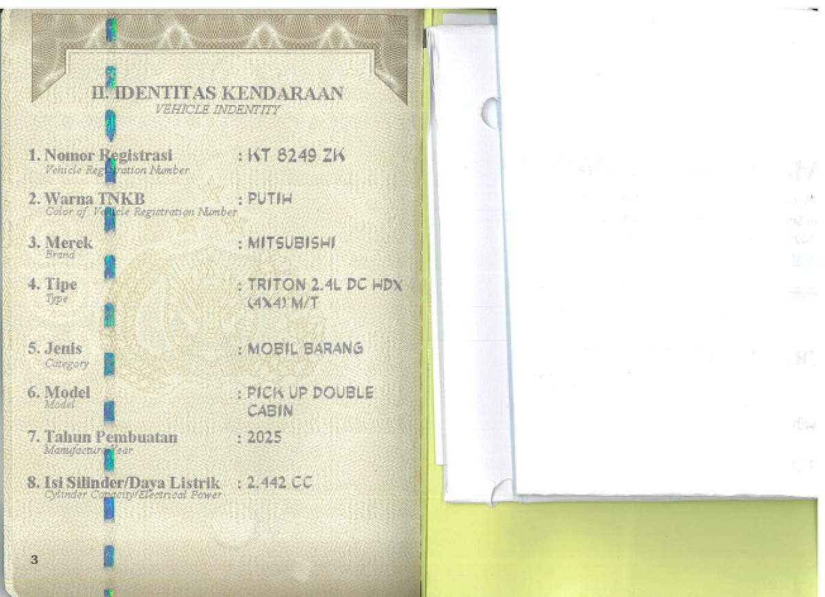 MITSUBISHI  TRITON DC HDX 4X4