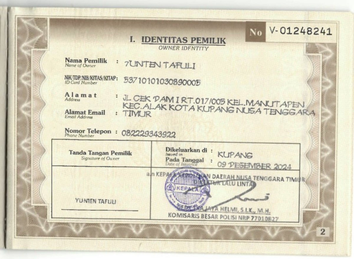 WULING CONFERO 1.5 DB MY (4X2)