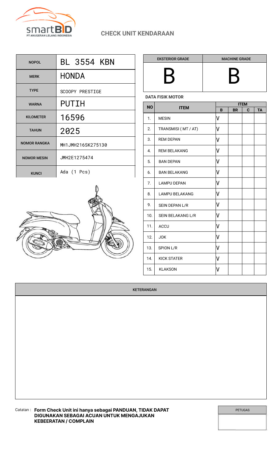 HONDA SCOOPY PRESTIGE