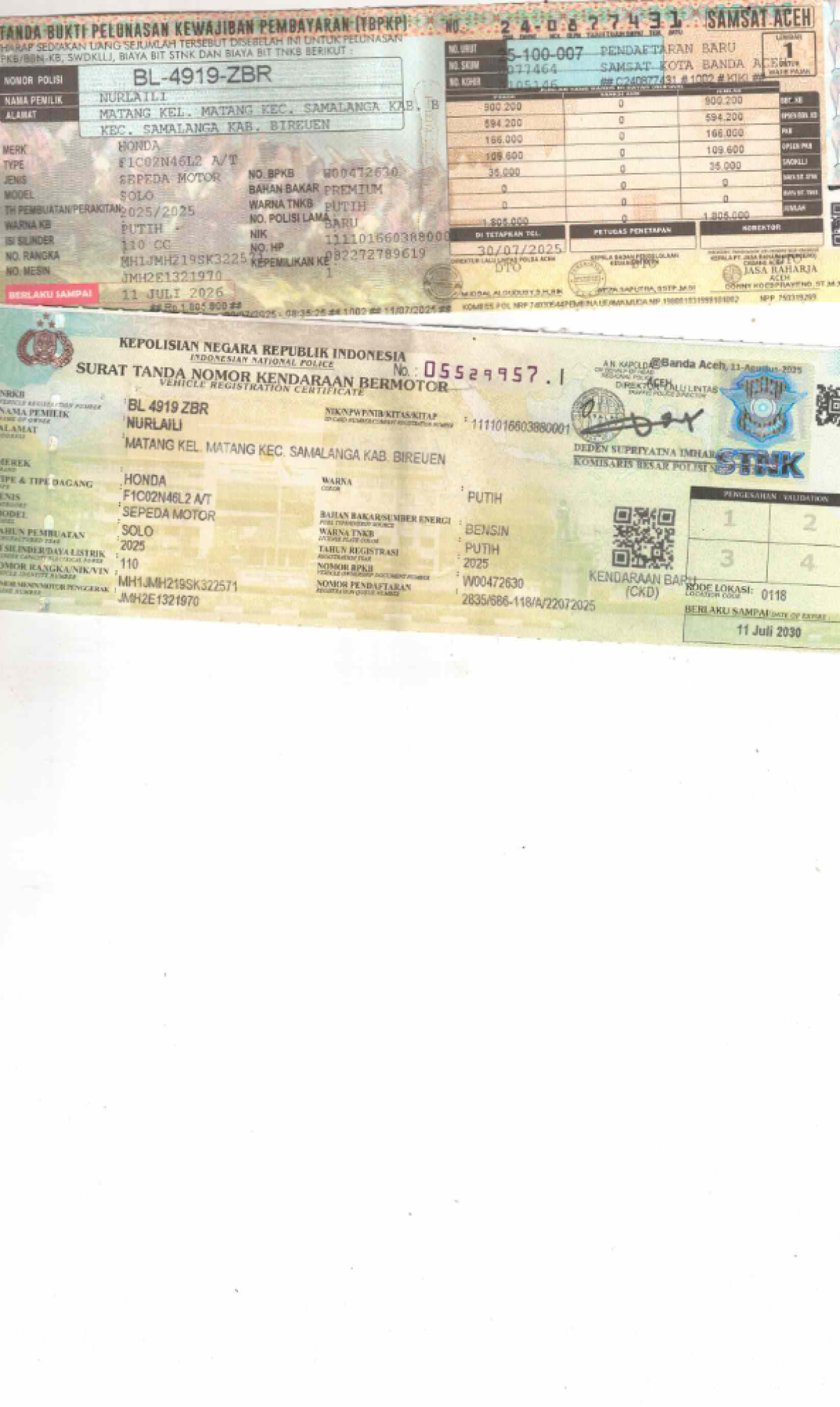 HONDA SCOOPY PRESTIGE